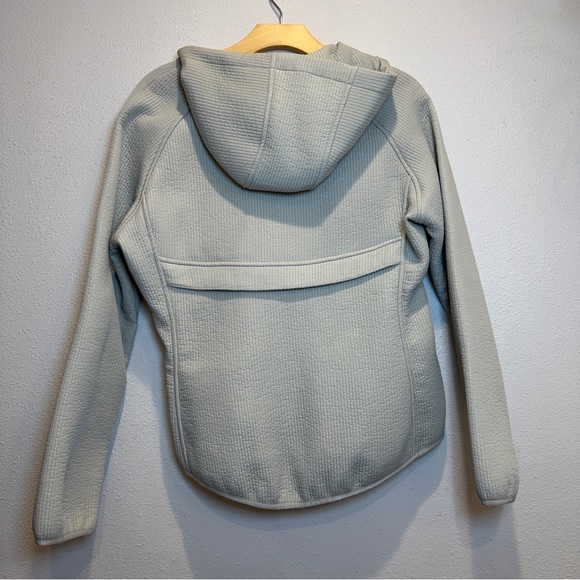 Nike Beige Textured Zip-Up Jacket Size Small - Picture 2 of 5